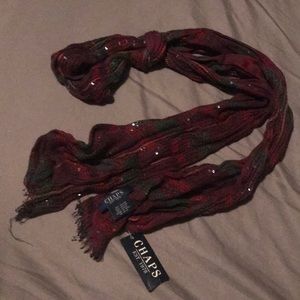 Scarf 58% rayon, 42% cotton with sequins